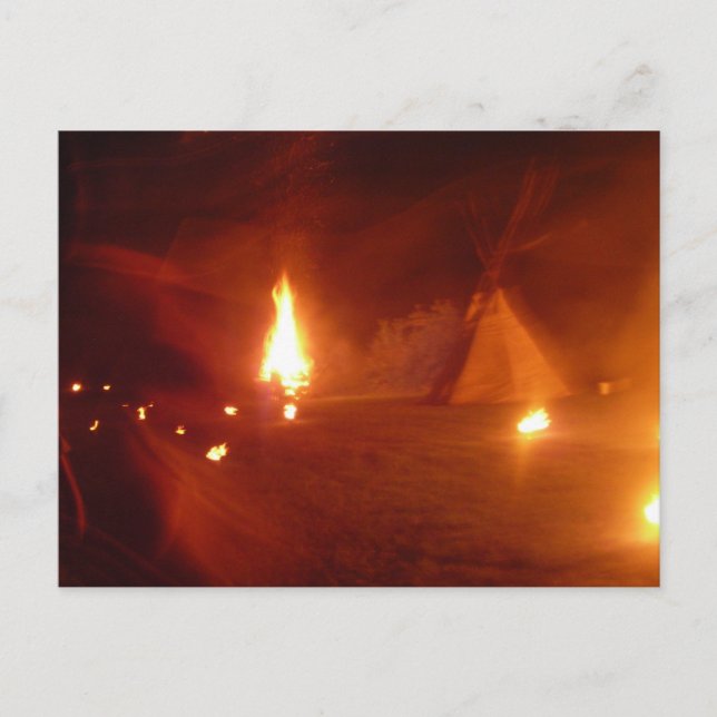 Nachtleben-Postkarte Postkarte (Vorderseite)