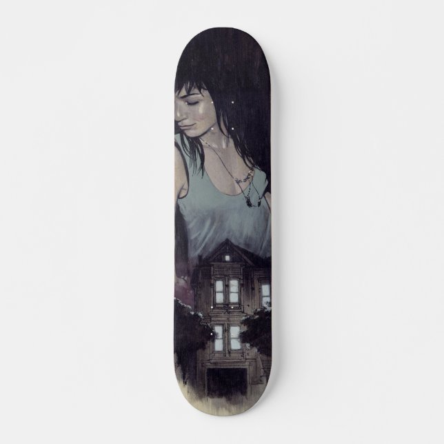 Nachtleben-Skate Skateboard (Vorne)