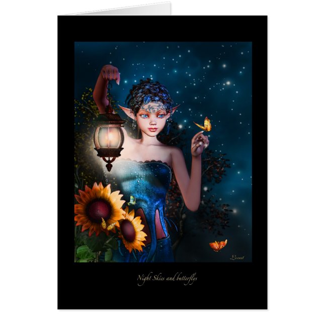 Nächtliche Himmel und Butterflys (Vorne)