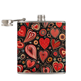 Nachtliche Liebe Flachmann