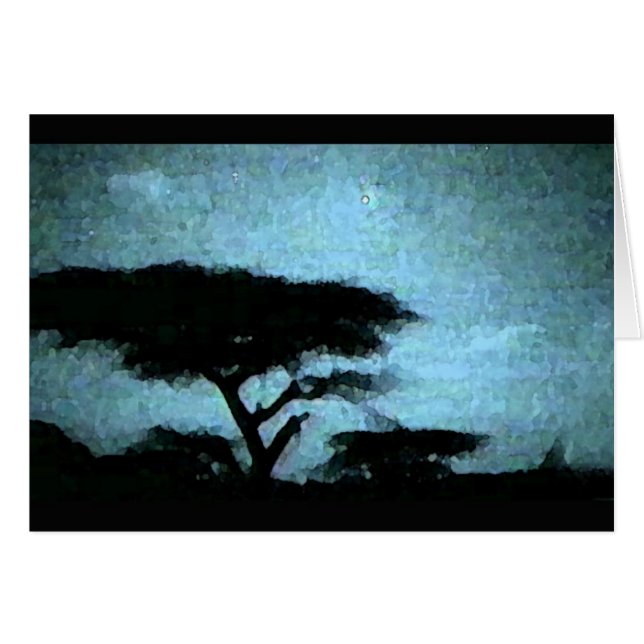 Nächtlicher Himmel (Vorderseite (Horizontal))