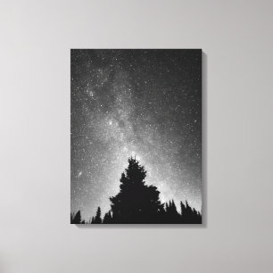 Nächtlicher Himmel Leinwanddruck