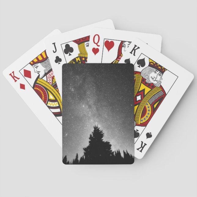 Nächtlicher Himmel Spielkarten (Rückseite)