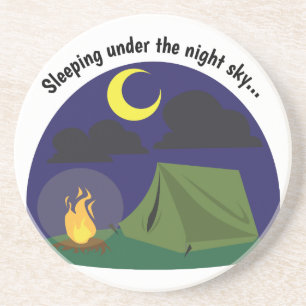 Nächtlicher Himmel Untersetzer