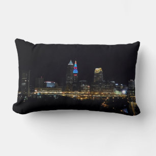 Nachtlicht Cleveland Ohio Pillow Lendenkissen