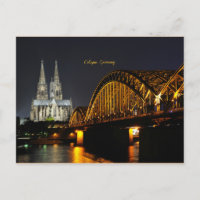 Nachtlicht Köln, Deutschland