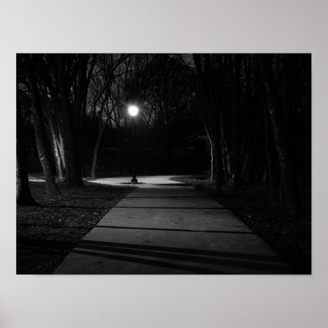 Nachtlicht Poster (Vorne)