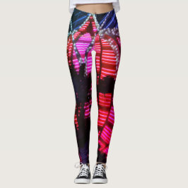 Nachtlicht Vegas Flamingo Leggings