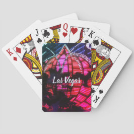 Nachtlichter von Vegas Spielkarten