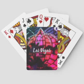 Nachtlichter von Vegas Spielkarten