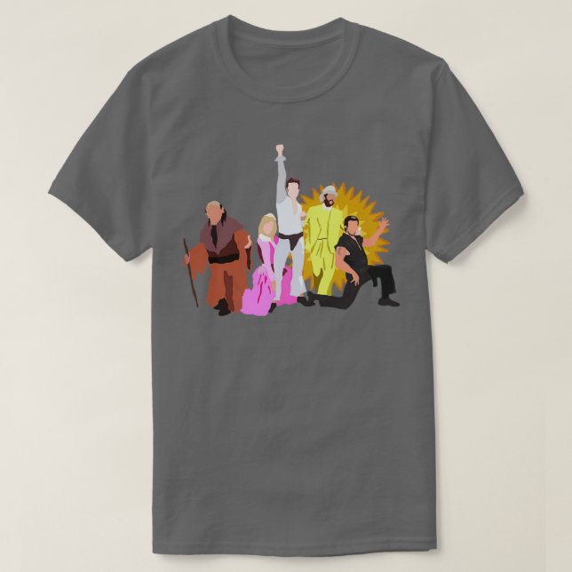 Nachtmann und Dayman T-Shirt (Design vorne)