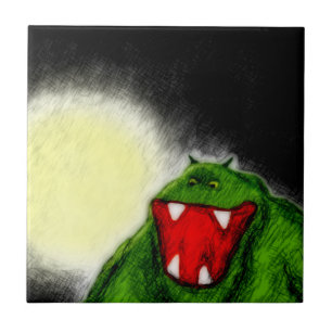 Nachtmonster Fliese