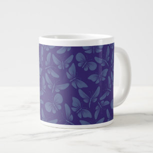 Nachtmotten-Schmetterlingshintergrund Jumbo-Tasse