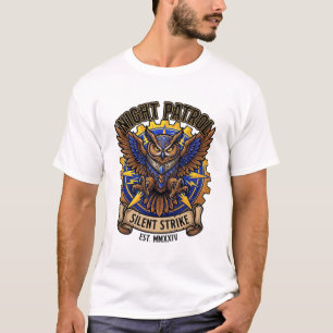 Nachtpatrouille Stiller Schlag Eule T-Shirt