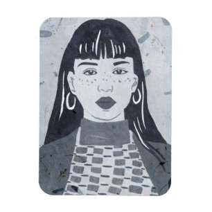 Nachtporträt Magnet