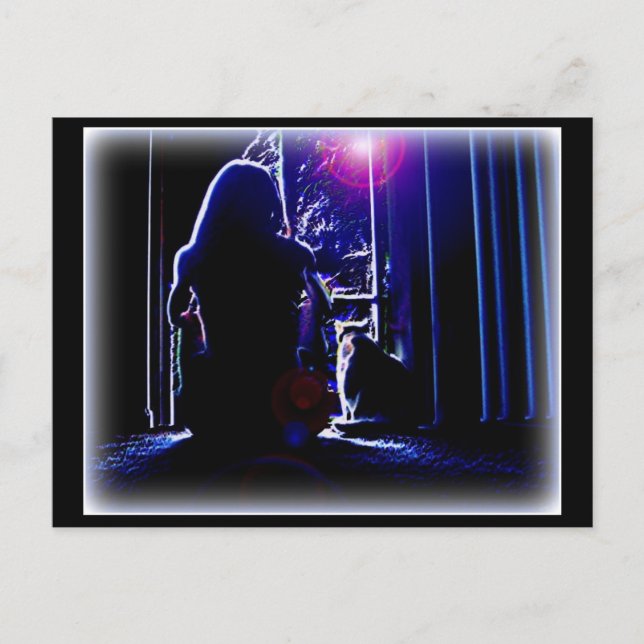 Nachtruhe Postkarte (Vorderseite)