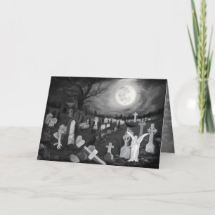 Nachts am Friedhof - Engel mit dem Teufel