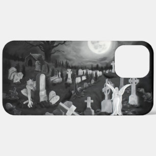 Nachts am Friedhof - Engel mit dem Teufel Case-Mate iPhone Hülle