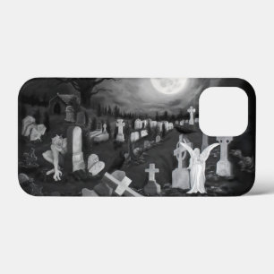Nachts am Friedhof - Engel mit dem Teufel Case-Mate iPhone Hülle