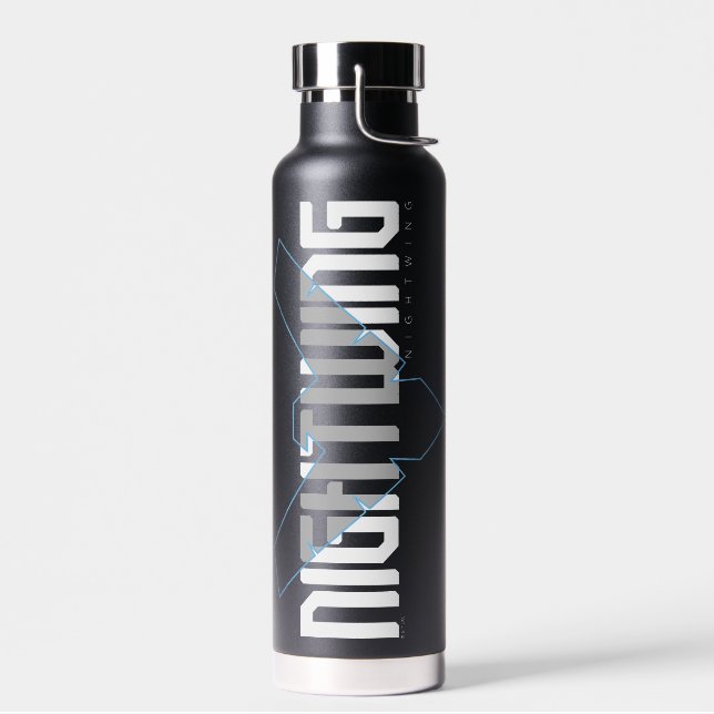 Nachts Hi-Tech-Name Graphic Trinkflasche (Links)