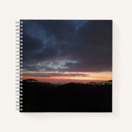 Nachts Himmel ,SpiralNotebook Notizbuch