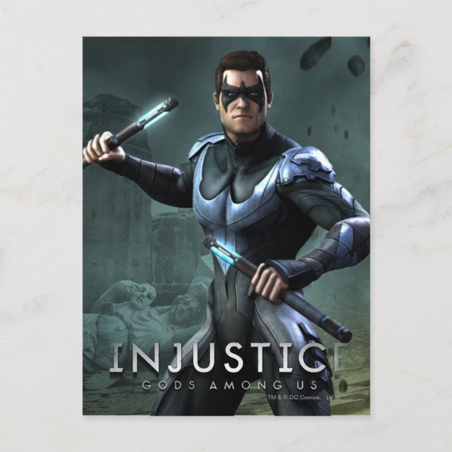 Nachts Postkarte (Vorderseite)