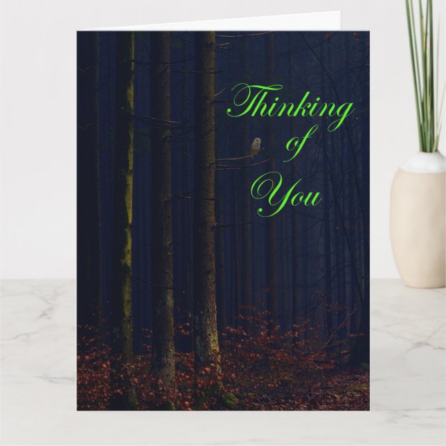 Nachtschale Karte (Vorderseite)