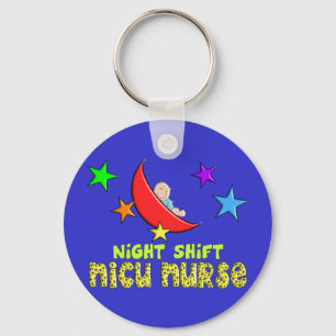 Nachtschicht NICU KRANKENSCHWESTER Geschenke Schlüsselanhänger