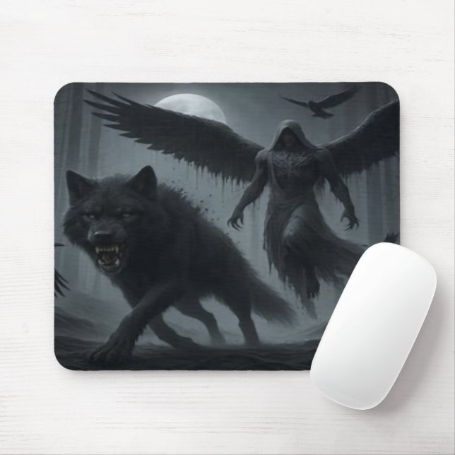Nachtschläger Mousepad (Mit Mouse)