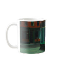 Nachtschwärme von Edmund Hopper Tasse