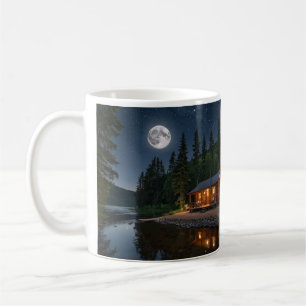 Nachtschwärmer im Wald Kaffeetasse