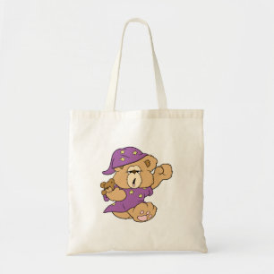 Nachtschwärmerei niedlicher Teddybärendesign Tragetasche