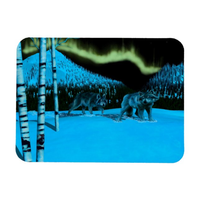 Nachtschwärmerin Magnet (Horizontal)