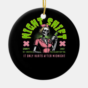 Nachtschwester - Geschenkideen für den Nationalen Keramik Ornament