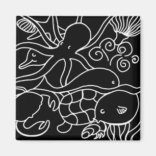 Nachtschwimmen Magnet