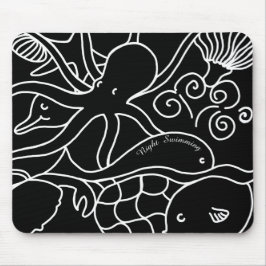 Nachtschwimmen Mousepad