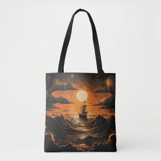 Nachtsegeln Tasche (Vorderseite)