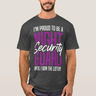 Nachtsicherheitsgarde LotteryOfficer-Sicherheitsga T-Shirt