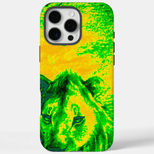 Nachtsicht Löwe Kunst Fluoreszierender Druck title_seo2