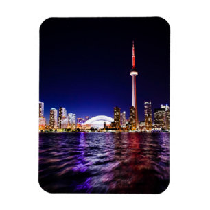 NachtSkyline Torontos, Kanada Magnet