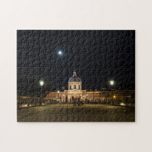 Nachtspaziergänge auf Pont des Arts - Paris