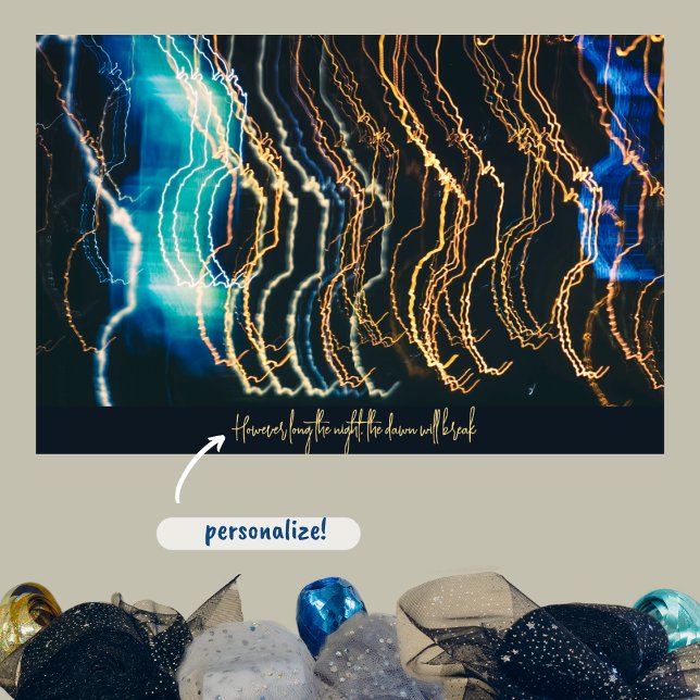 Nachtstadt Poster (Von Creator hochgeladen)