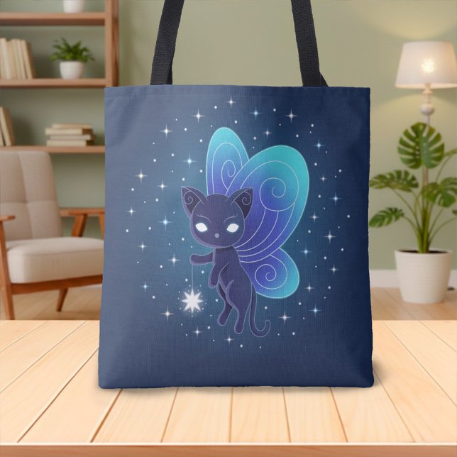 Nachtstern Feen Pixie Katze Tasche (Von Creator hochgeladen)