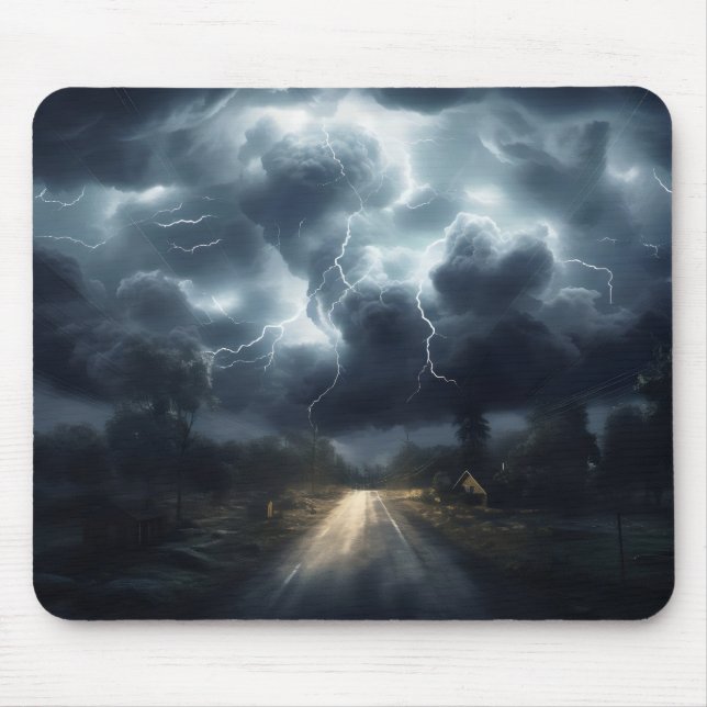 Nachtsturm Mousepad (Vorne)