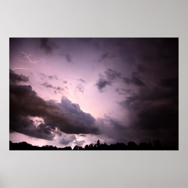 Nachtsturm Poster (Vorne)