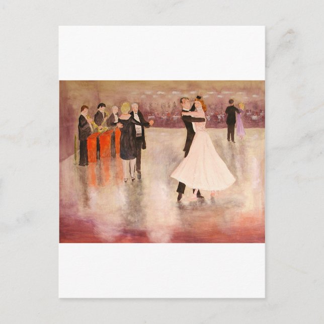 Nachttanz Postkarte (Vorderseite)
