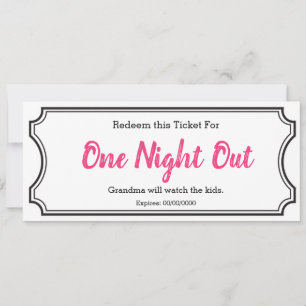 Nachtticket bearbeitet Hot Pink