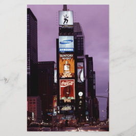 Nachtverkehr auf dem New York Times Square