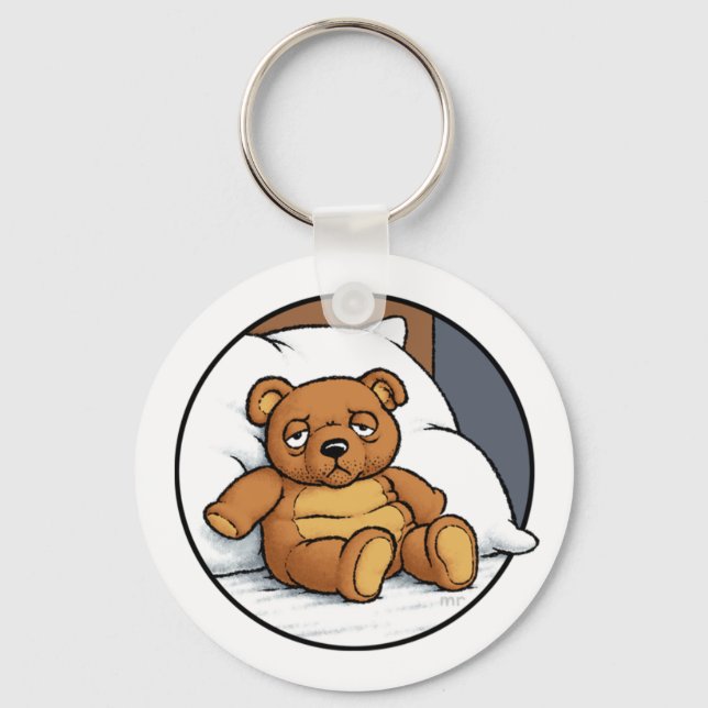 Nachtverschiebung Schlüsselanhänger (Vorderseite)