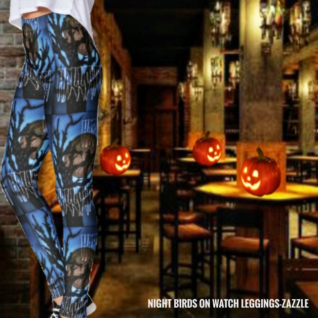 Nachtvögel im Auge Leggings (Von Creator hochgeladen)